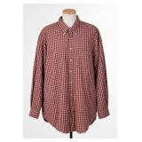 GAP XXL 100% Cotton Plaid Button-Up Shirt