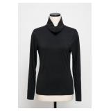 J.Crew XS Black Long-Sleeve Top