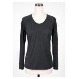 Z By Zella Nylon Spandex Long Sleeve Top, M