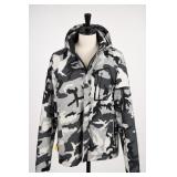 Suokeni Camouflage Hooded Jacket Size L