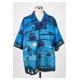 K.A.D. Clothing Co. XL Polyester Button-Up Shirt