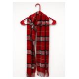 Preston & York 100% Acrylic Plaid Scarf