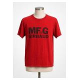 MFG Girbaud Red Graphic T-Shirt Size L