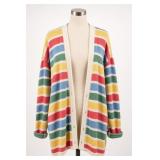 A Sweetree Original Striped Cardigan Size L