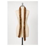 Vintage Mink Fur Scarf