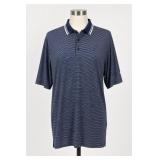 Callaway Opti-Dri Large Striped Golf Polo