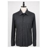 Modena Black Long Sleeve Shirt, Reg 17ï¿½ 34/35