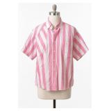 Forenza FZ-8 100% Cotton Striped Shirt