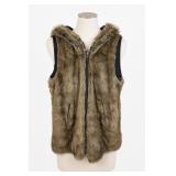 Mad Bomber Hooded Fur Vest