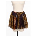 Zara Embellished Patterned Skirt Size S