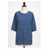 Topshop MOTO Denim Tunic Dress, US 6