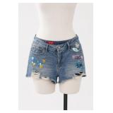 Guess Los Angeles Distressed Denim Shorts US 30