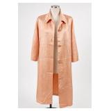 Tearouse 100% Silk Embroidered Coat, Size M