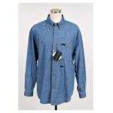 Alexander Julian Colours Denim Shirt Size L