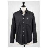 Cinch Black Long Sleeve Button Shirt