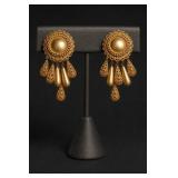 Eva K Designs Filigree Clip-On Earrings
