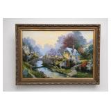 June Nelson Oil on Canvas Painting