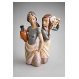 Lladrï¿½ Gres Peasant Women Sculpture