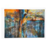 Georganna Koch Anderson Signed Abstract Painting