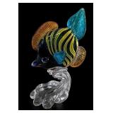 Murano-Style Art Glass Fish Sculpture