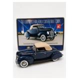Franklin Mint 1939 Ford Deluxe Convertible Coupe