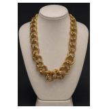 Anne Klein Twisted Rope Link Necklace