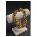 Gold-Tone Chunky Linked Chain Bracelet