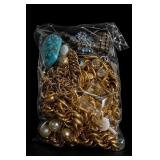 Mixed Costume Jewelry Lot w/ Stone