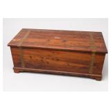 Cedar Hope Chest With Copper Accents