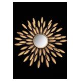 Crystorama Broche BRH-M524-GA Sunburst Mirror