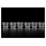 Federal Glass Punch Cups, 6Pc