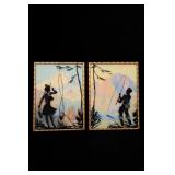 Pair of Framed Fishing & Hunting Prints