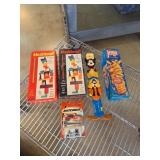 2 Blockhead, Jenga, Matchbox Golf Cart & Figures