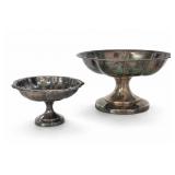 Oneida Footed Serving Bowls Pair
