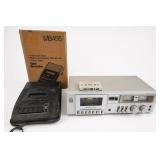 Technics M205 Cassette Deck, Case & Tape
