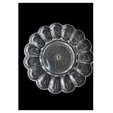 Indiana Glass Hobnail Deviled Egg Platter