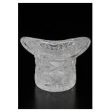 Fenton Daisy & Button Crystal Top Hat