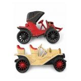 Midwest 1910 Buick Cast Metal Toy Car Pair