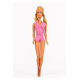 1966 Mattel Fashion Doll In Pink Outfit