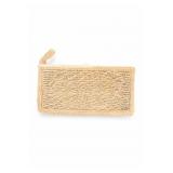Vintage Ivory Beaded Clutch Purse