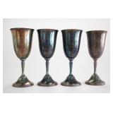 Benedict Set of 4 Goblets Made in USA
