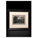 John Constable The Valley Farm Engraving