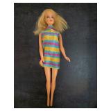 Mattel Barbie Doll Made In Japan Sequin Dress