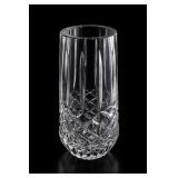 Signed Cut Crystal Vase