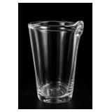 Heavy Clear Glass Vase