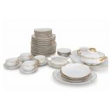 O.S.E.G. Royal Austria Gold Trim China Set