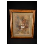 Betty Allison Contentment Signed Framed Print