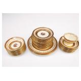 Edgewood China 22 Carat Gilt China Set