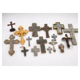 Assorted Religious Crosses Grouped Lot