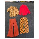 Barbie Doll Clothing Lot, 4 Pieces